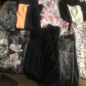 Workout gear - 15 pieces- $70